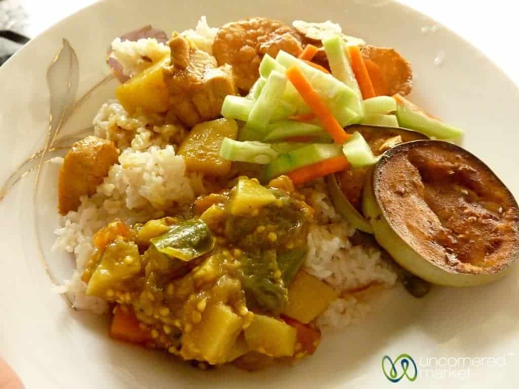 Bangladesh Food, Village Meal