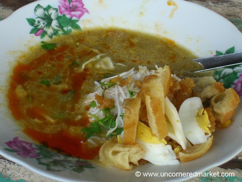 Burmese Food, Mohinga Soup