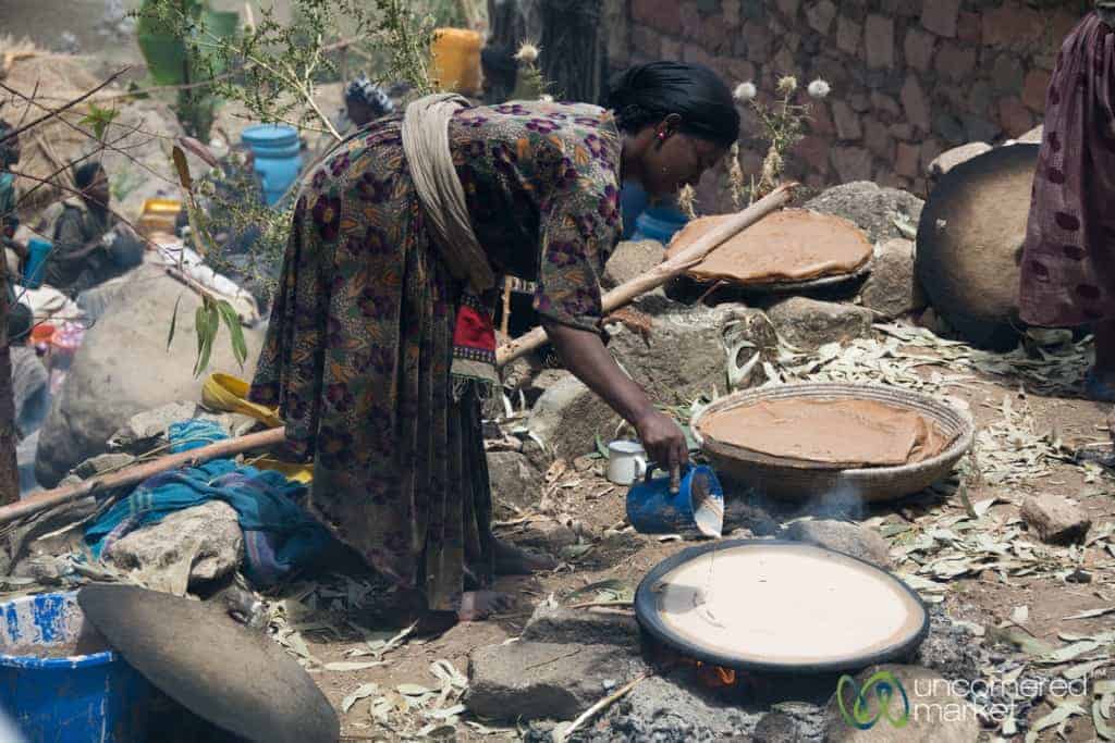 Ethiopian Food, Making Injera