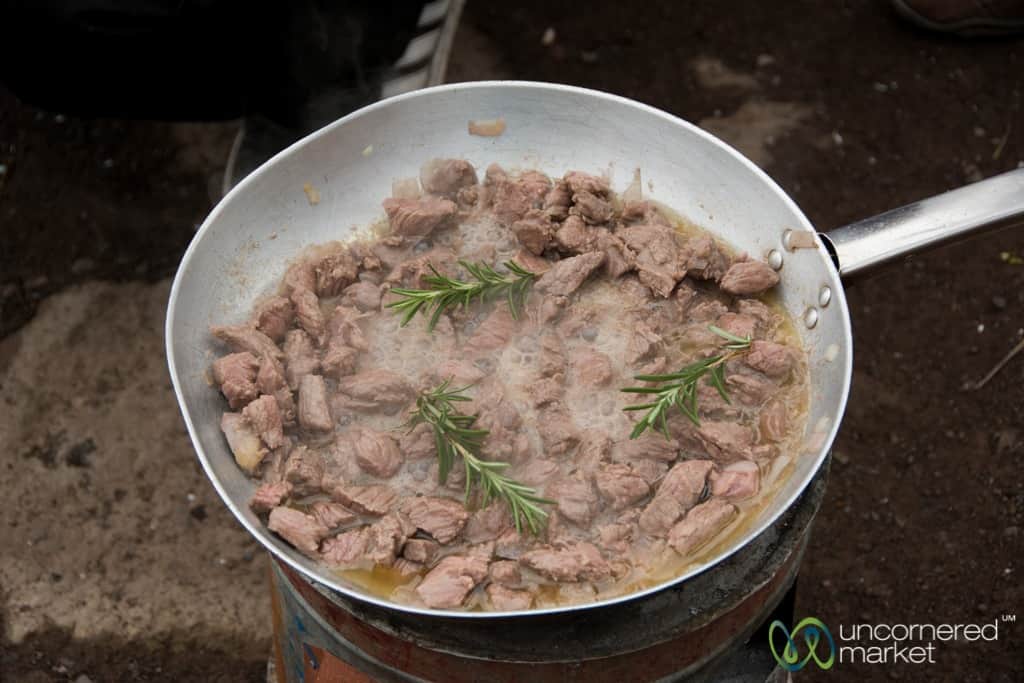 Ethiopian Food, Tibs 