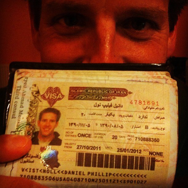 Iran Travel, Getting a Visa as an American Citizen