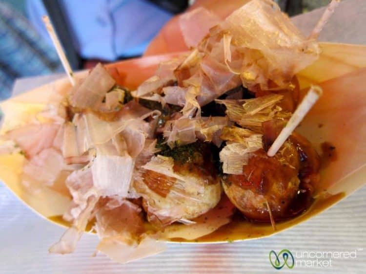 Japan Food, Takoyaki Street Food