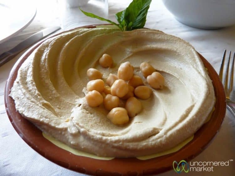 Jordan food, hummus