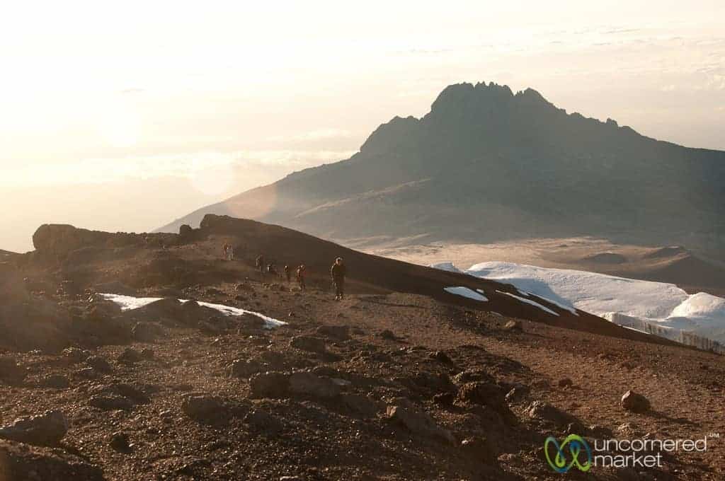 Climbing Kilimanjaro, Ascent to Uhuru Peak
