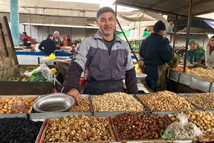 Jayma Bazaar in Osh, Kyrgyzstan