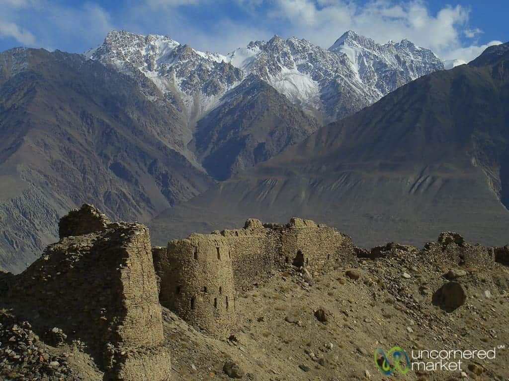 Pamir Mountains Silk Road Fort, Tajikistan