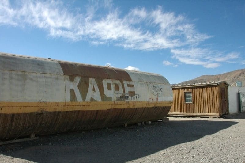 Pamir Mountains, Cafe in Murghab, Tajikistan