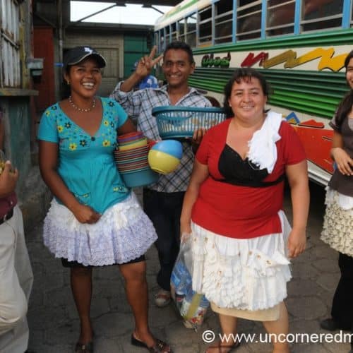 El Salvador Travel, Santa Ana Market Vendors