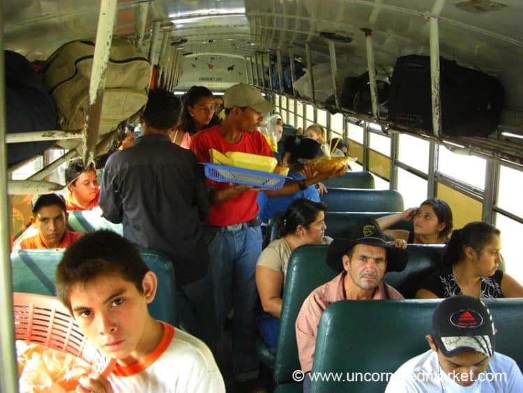 Public Transportation, Bus in Honduras