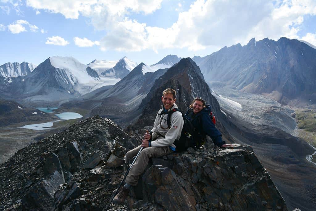 Sary Mogul Pass on the Heights of Alay Trek, Kyrgyzstan
