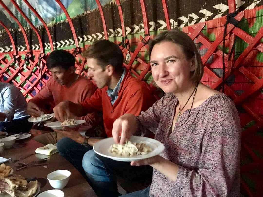 Beshbarmak cooking class and meal in Naryn