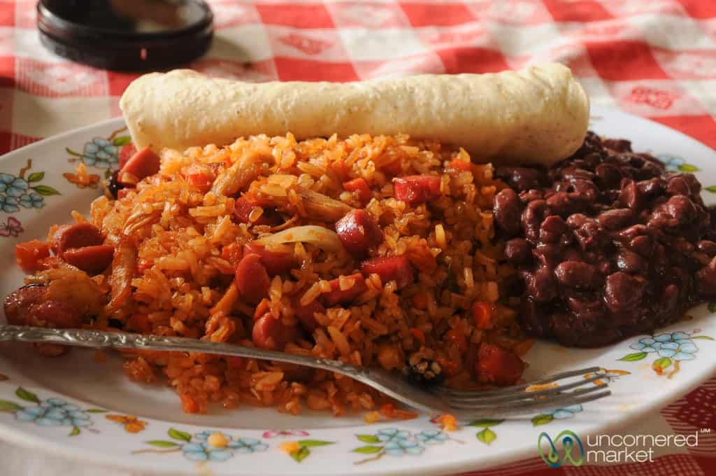 Central American Food, Plato Tipico