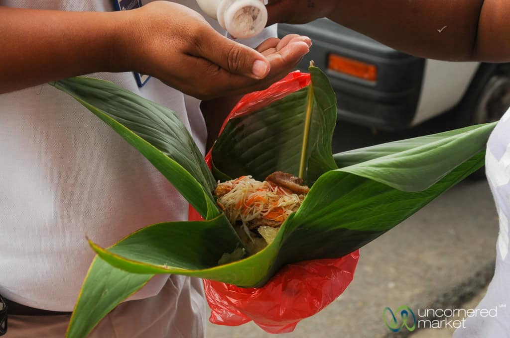 Central American Food, Vigoron in Nicaragua