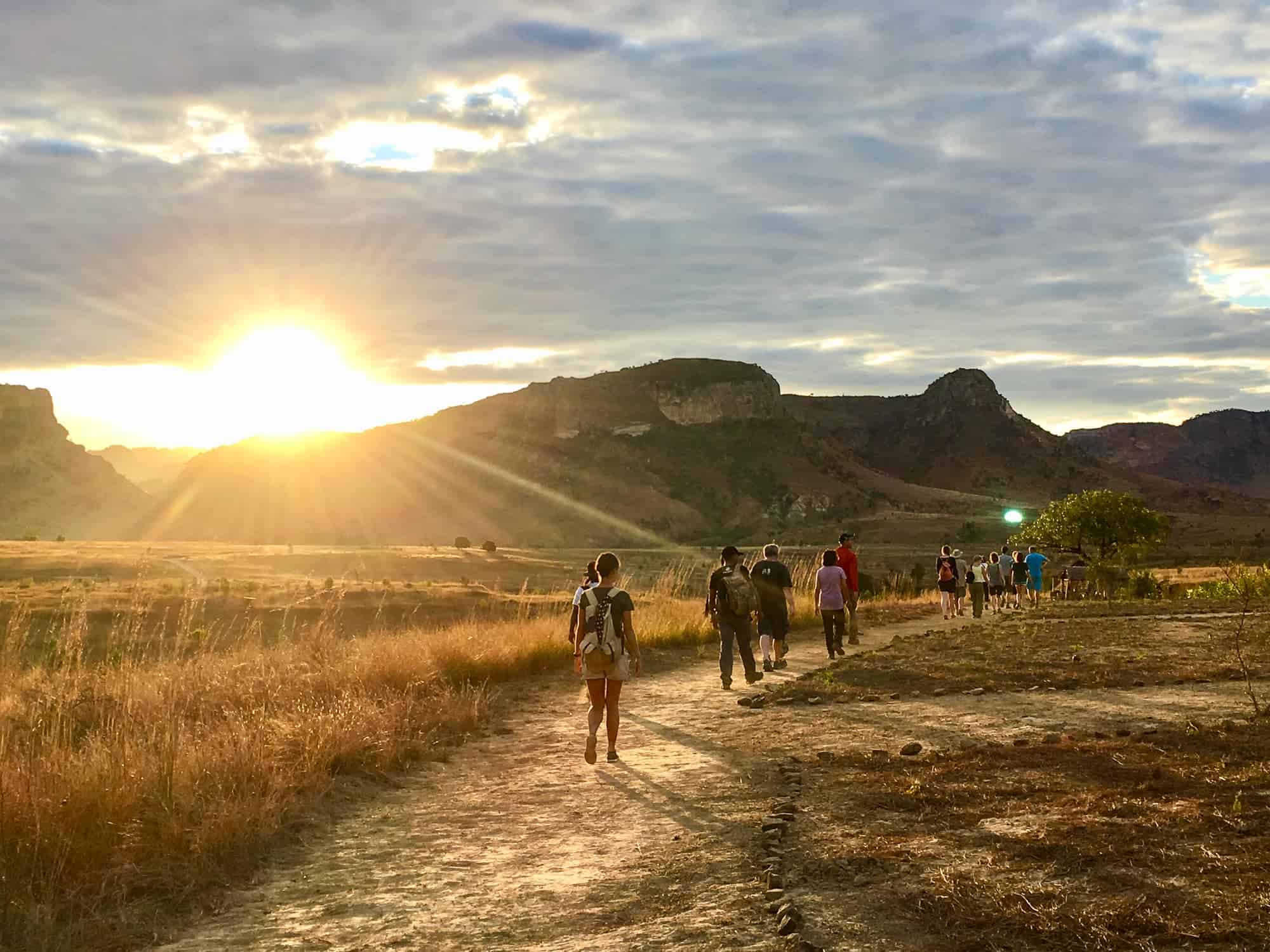 Madagascar Travel, Isalo National Park Sunset