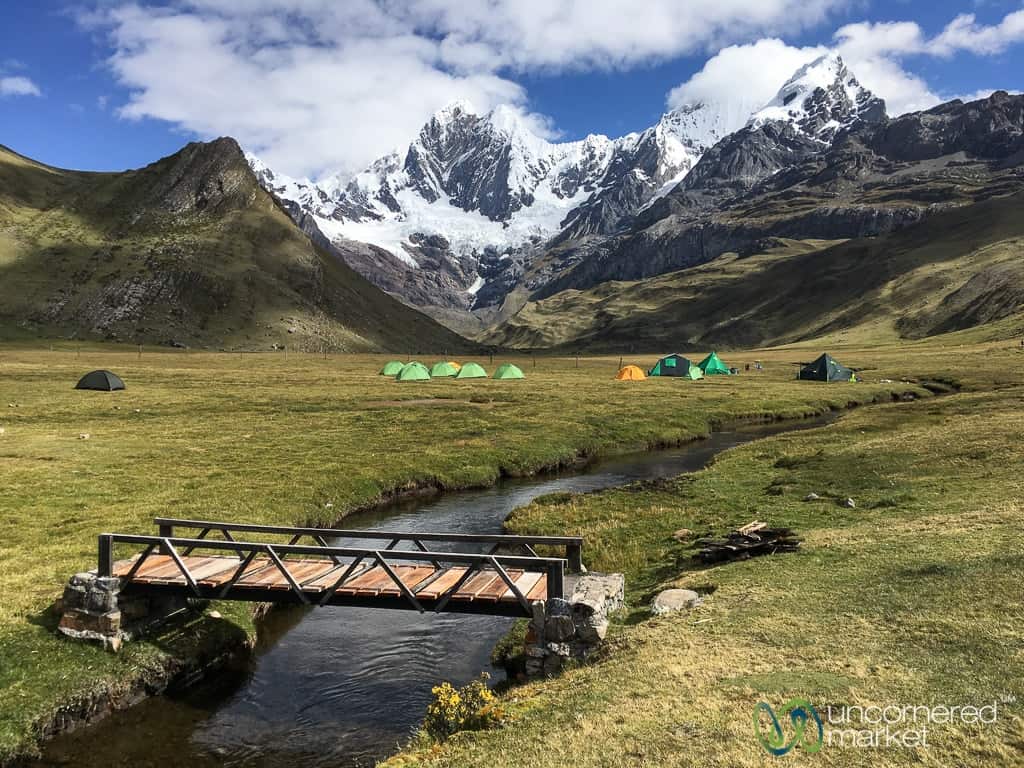 Huayhuash Trekking Guide, Day 2 Campsite