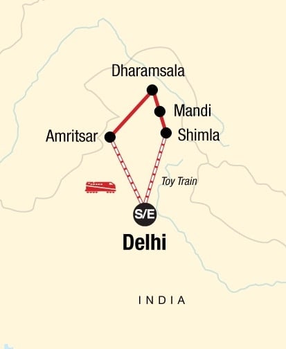 Northern India Travel Itinerary