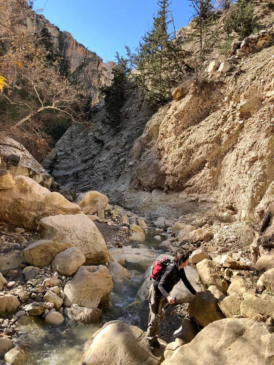 Hiking in Cyprus, Avakas Gorge Hike