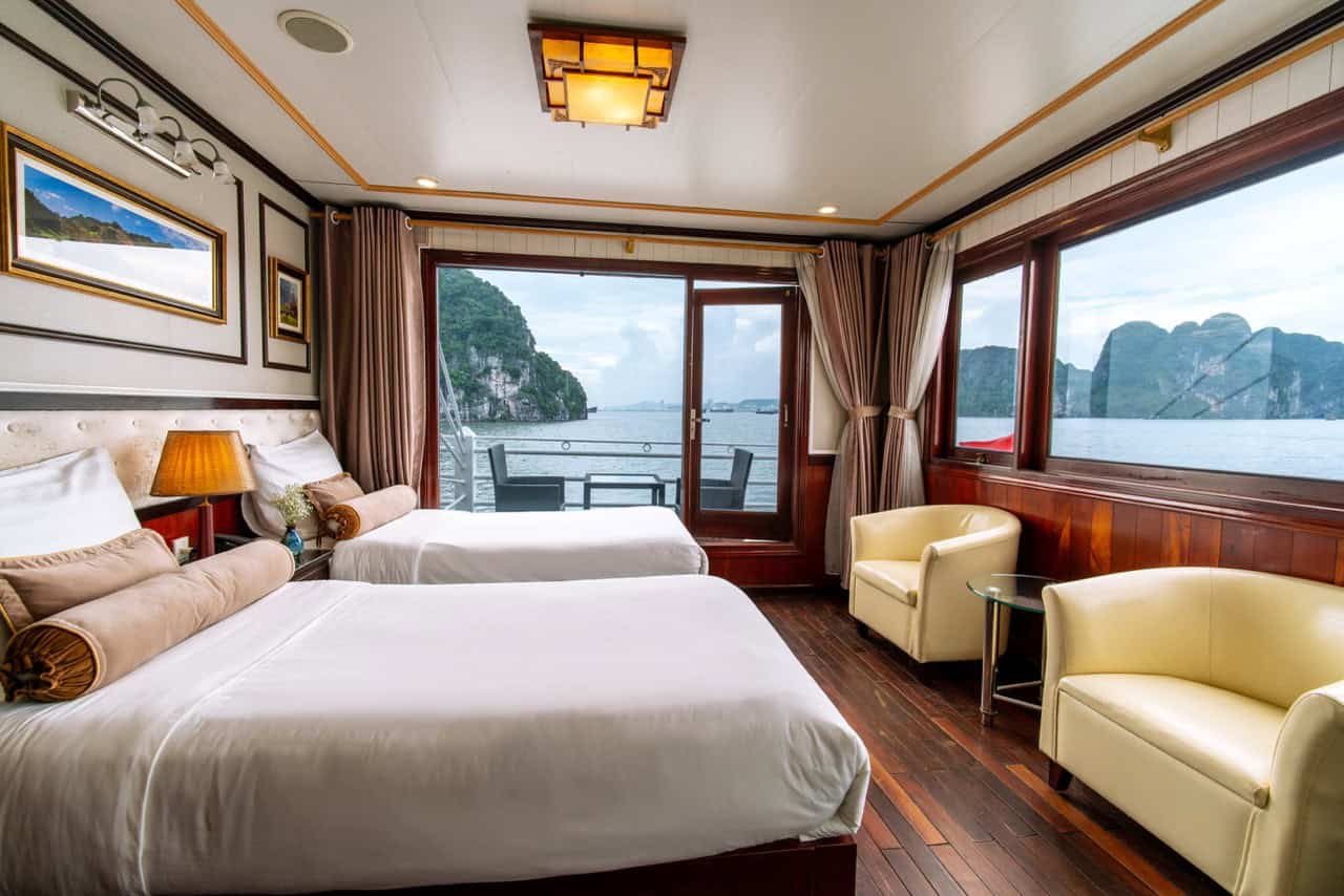 bai-tu-long-cruise-twin-cabin-seaview-balcony-viettrendtour