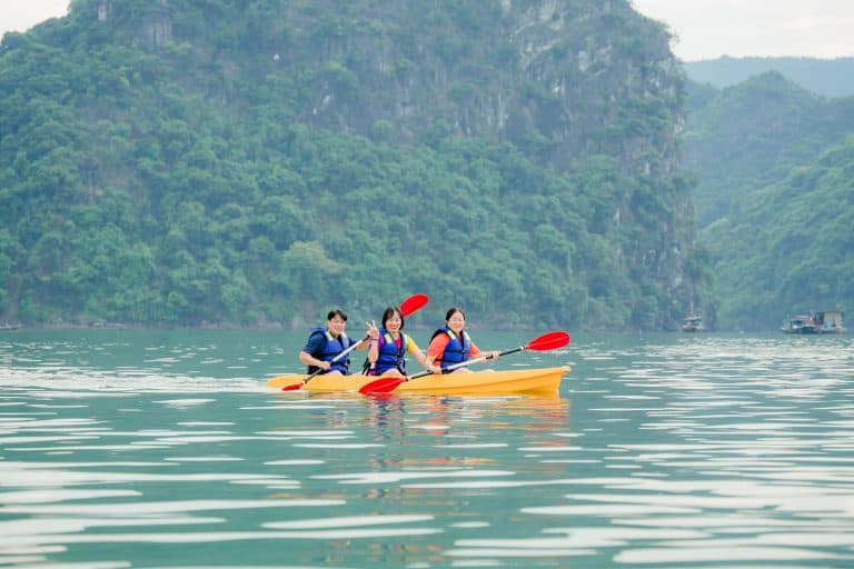 Family time on the waterโeasy paddling, playful waves, and memories that last.