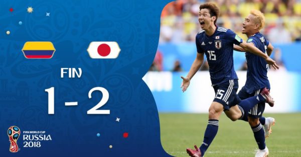 Mondial 2018-adversaires des Lions: Le Japon domine la Colombie 1-2 - wiwsport