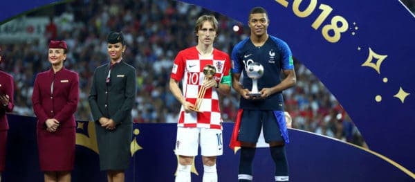 Coupe du monde Russie 2018: Consolation en or pour Modric - wiwsport