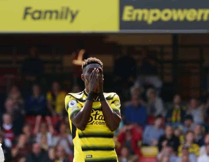 Premier League : Battu par Crystal Palace, Watford d'Ismaïla Sarr retourne officiellement en Championship ! - wiwsport
