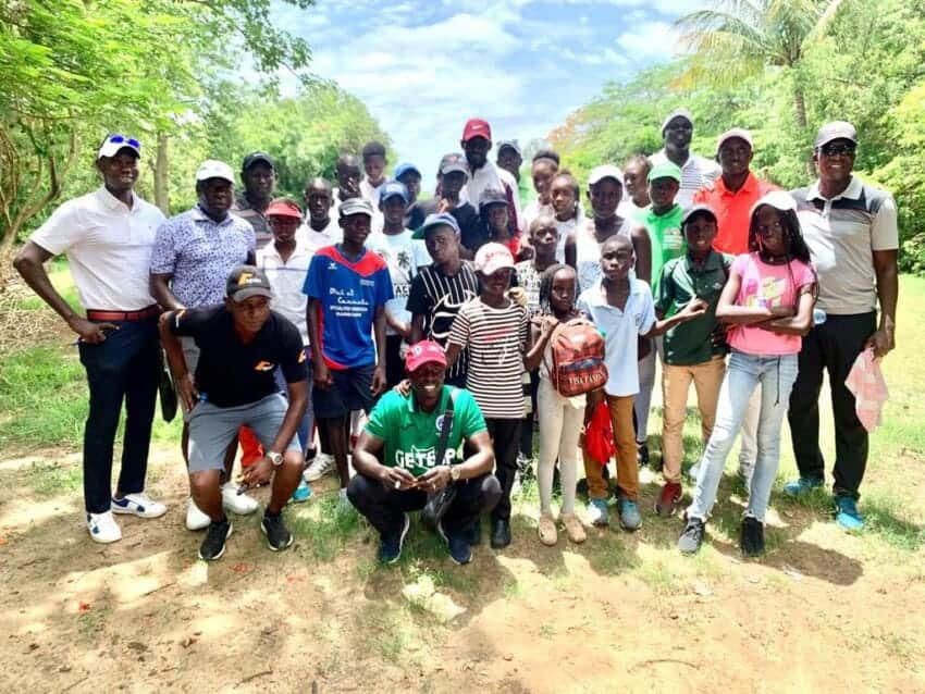 22 jeunes golfeurs à l'école : Le golf prépare déjà les JOJ 2026 - wiwsport
