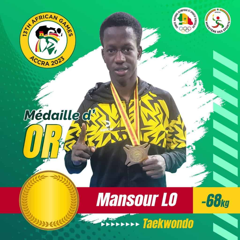 Jeux Africains 2023 - Une deuxième médaille d'or pour le Sénégal ! - wiwsport