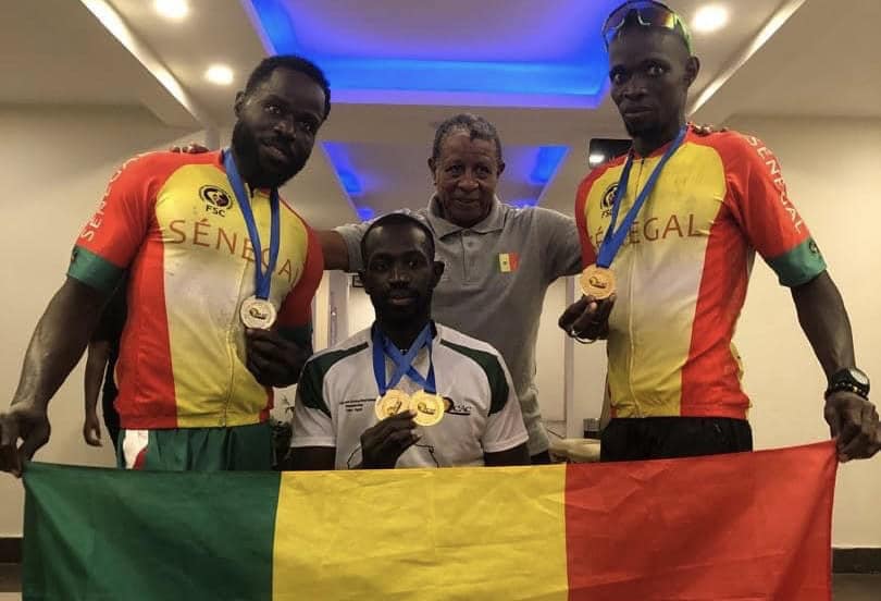 Championnats d’Afrique Caire : 4 médailles dont 3 en Or pour le Paracyclisme sénégalais ! - wiwsport