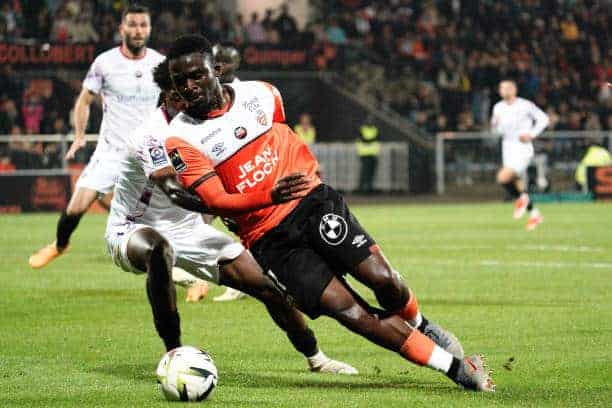 11 Bamba DIENG (fcl) during the Ligue 1 Uber Eats match between Lorient and Clermont at Stade du Moustoir on May 19, 2024 in Lorient, France.(Photo by Dave Winter/FEP/Icon Sport via Getty Images)