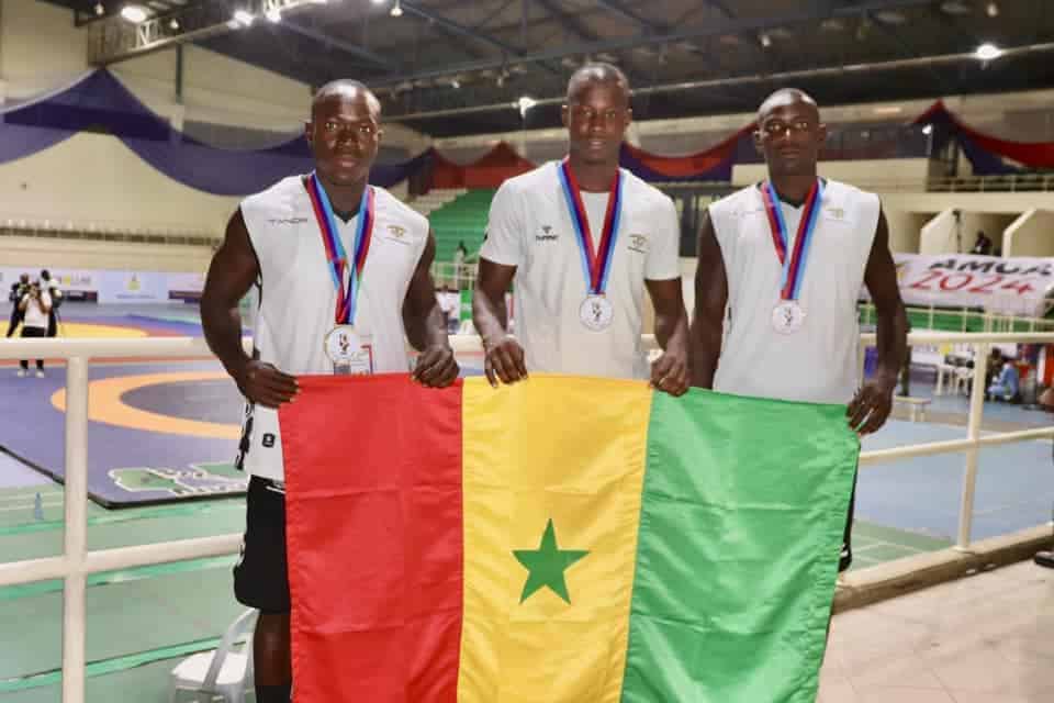 Jeux Africains Militaires : Le Sénégal décroche trois médailles en lutte  - wiwsport