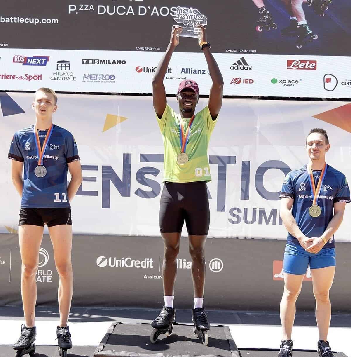 Inline Freestyle 2025 - Dame Fall toujours au sommet du Free Jump mondial « Mon objectif est clair, garder ma position de leader » ! - wiwsport