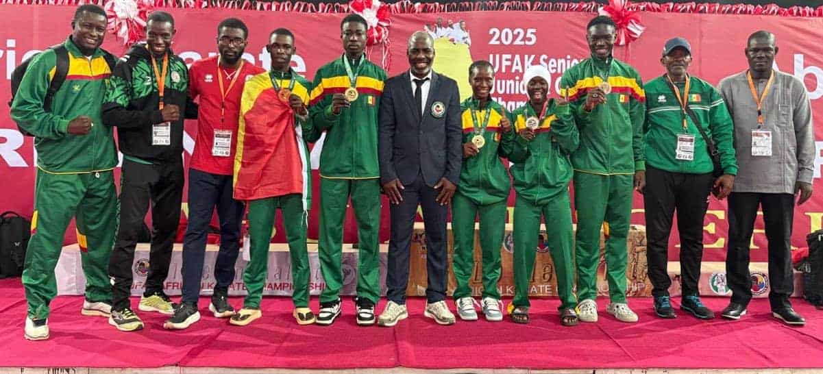 Karaté – Championnats d’Afrique 2025 (Abuja) : Un Sénégal amoindri mais combatif décroche 5 médailles - wiwsport