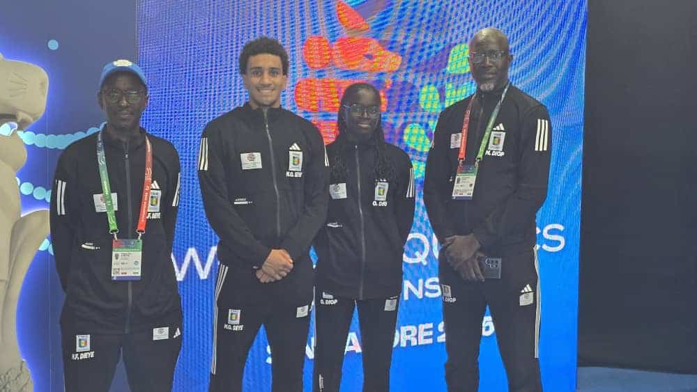 Championnats du Monde de Natation 2025 – Singapour : Oumy Diop bat deux records nationaux, le Sénégal brille à l’international ! - wiwsport