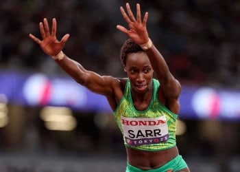 Ligue de Diamant : Saly Sarr sur le podium à Doha après un nouveau record personnel - wiwsport