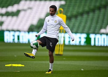 Dublin , Ireland - 5 June 2025; Iliman Ndiaye during a Senegal training session at the Aviva Stadium in Dublin. (Photo By Ben McShane/Sportsfile via Getty Images)