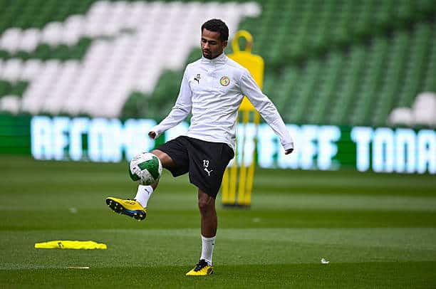 Dublin , Ireland - 5 June 2025; Iliman Ndiaye during a Senegal training session at the Aviva Stadium in Dublin. (Photo By Ben McShane/Sportsfile via Getty Images)