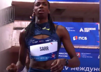 Athlétisme : Saly Sarr a égalé son record personnel au triple saut lors du Meeting de Moscou - wiwsport