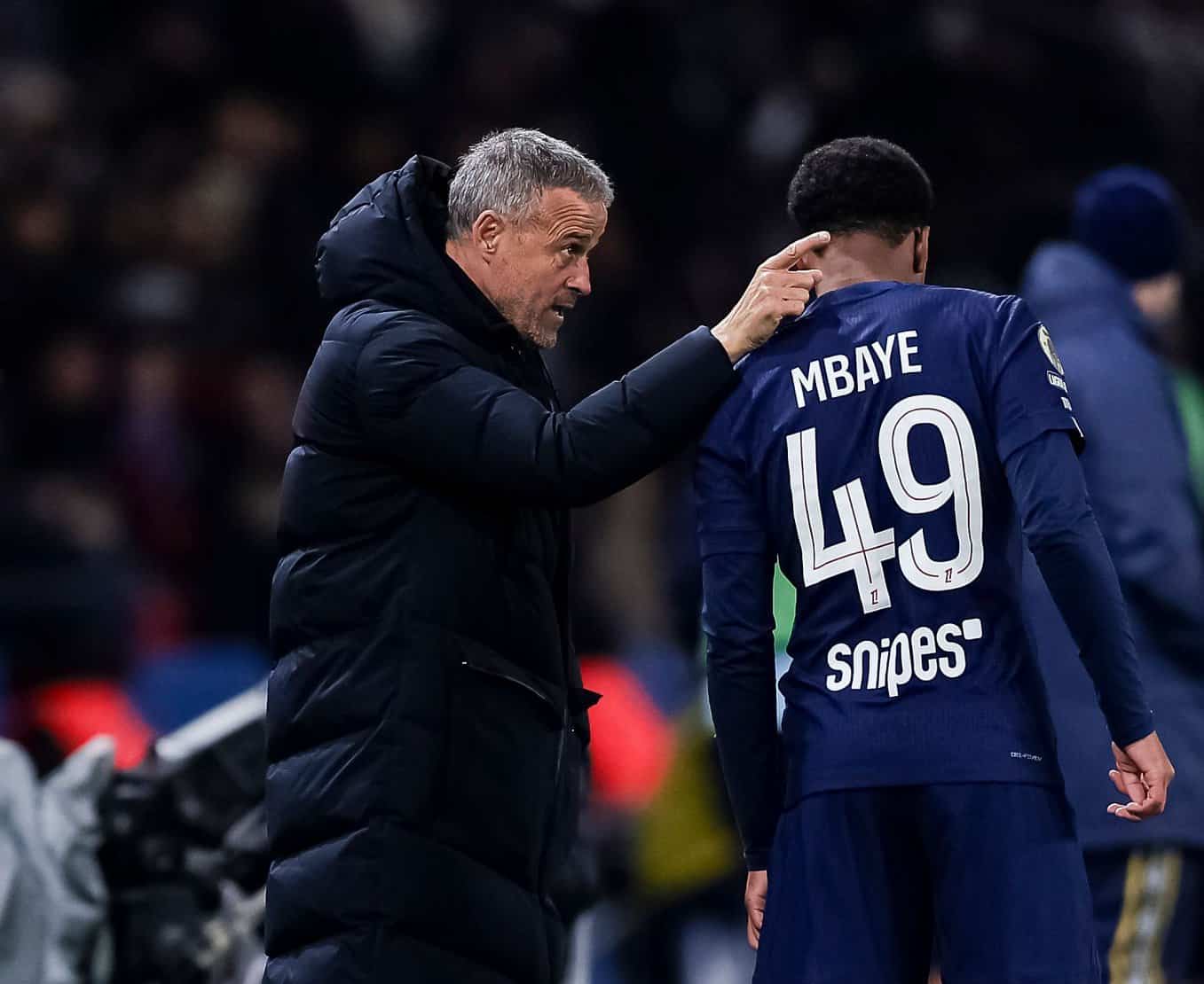 PSG : Luis Enrique évoque l'atout polyvalence d'Ibrahim Mbaye - wiwsport