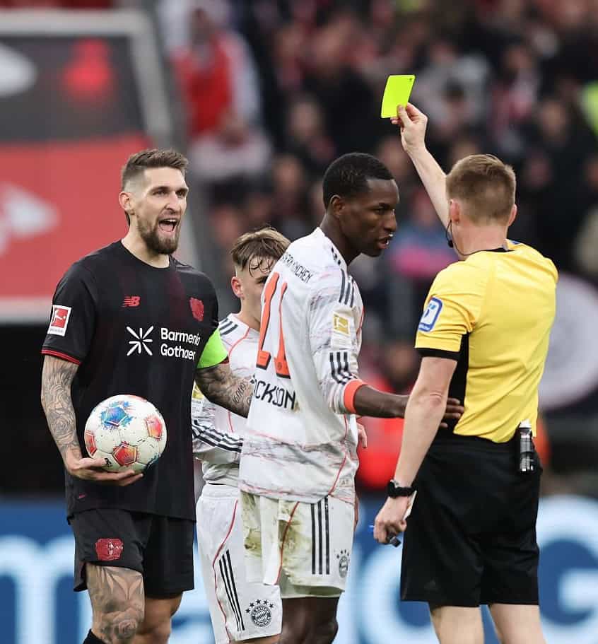 Bundesliga : Nicolas Jackson retombe dans ses travers et prend un rouge contre Leverkusen - wiwsport