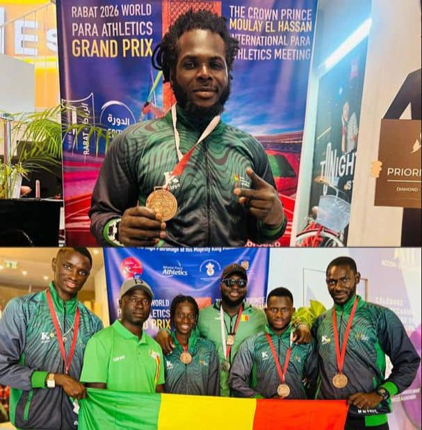 Para-athlétisme : le Sénégal décroche 7 médailles au Grand Prix de Rabat - wiwsport