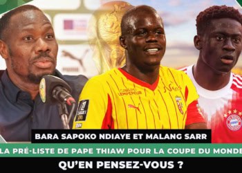 #Waxsaxalaat - Bara Sapoko Ndiaye et Malang Sarr dans la pré-liste de Pape Thiaw pour la CDM 2026 - wiwsport