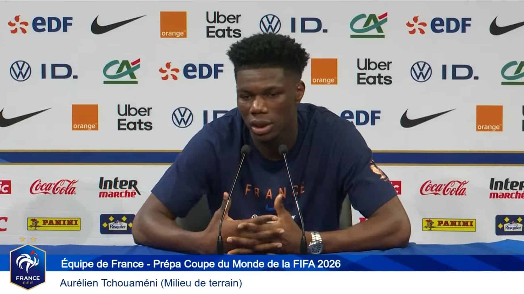 « C’est une excellente équipe, ils vont vouloir nous rentrer dedans dès le début » : Aurélien Tchouaméni lance déjà les hostilités avant France - Sénégal - wiwsport
