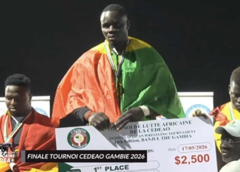 Lutte - Tournoi de la CDEAO Gambie 2026 : Champions par équipes, les lutteurs sénégalais décrochent 3 médailles d’or en individuel ! - wiwsport