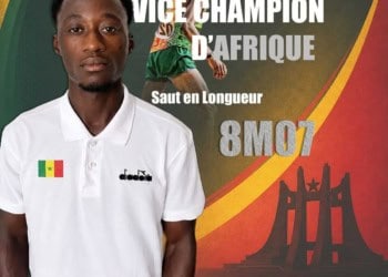 Championnats d’Afrique Accra 2026 – Lys Mendy vice-champion d'Afrique (saut en longueur) ! - wiwsport