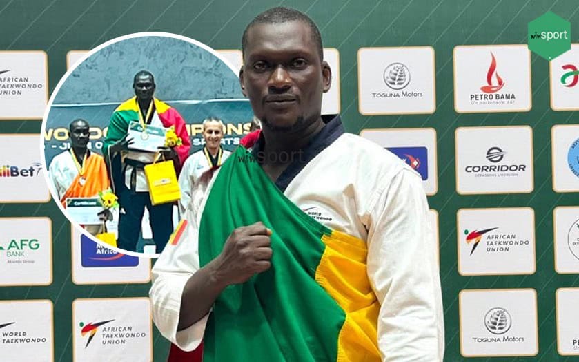 Taekwondo - Abdoulaye Diaco Mancadiang, Champion d’Afrique pour la troisième fois ! - wiwsport