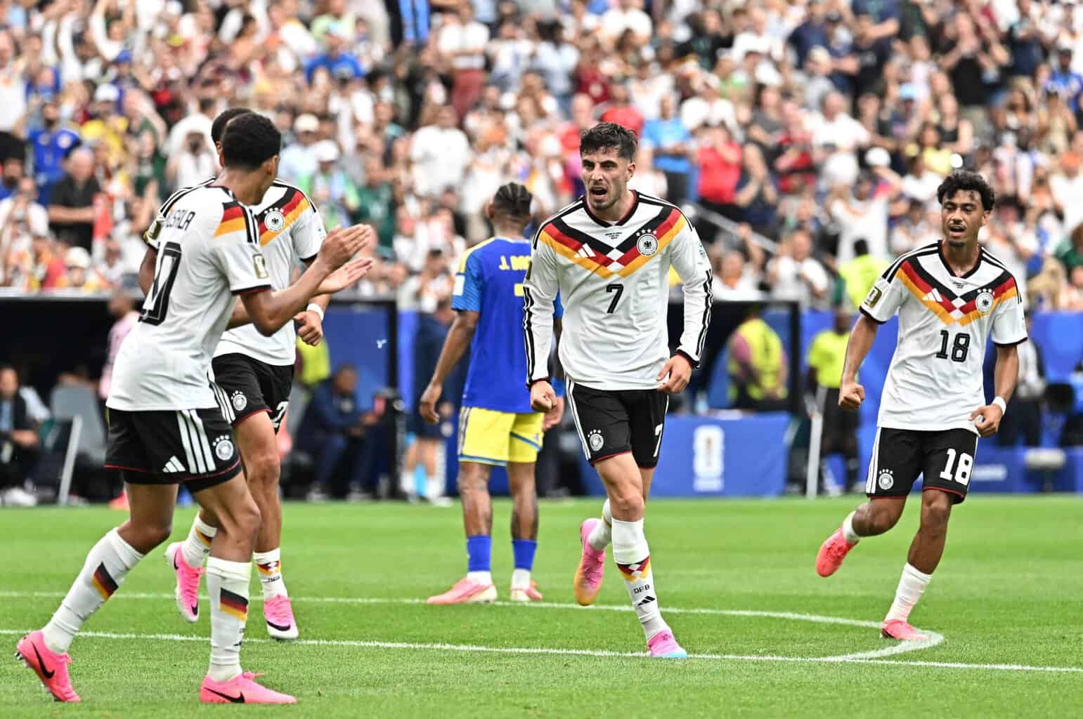 Mondial 2026 : L'Allemagne humilie le débutant Curaçao (7-1) - wiwsport