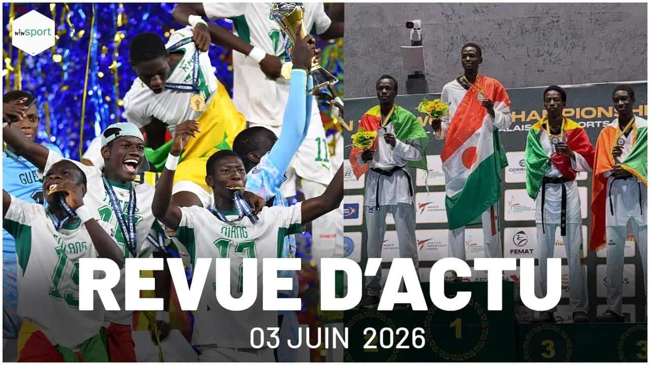 Le Sénégal est champion d'Afrique U17, Cap sur la Coupe du monde, Taekwondo: Gueye décroche l'argent - wiwsport
