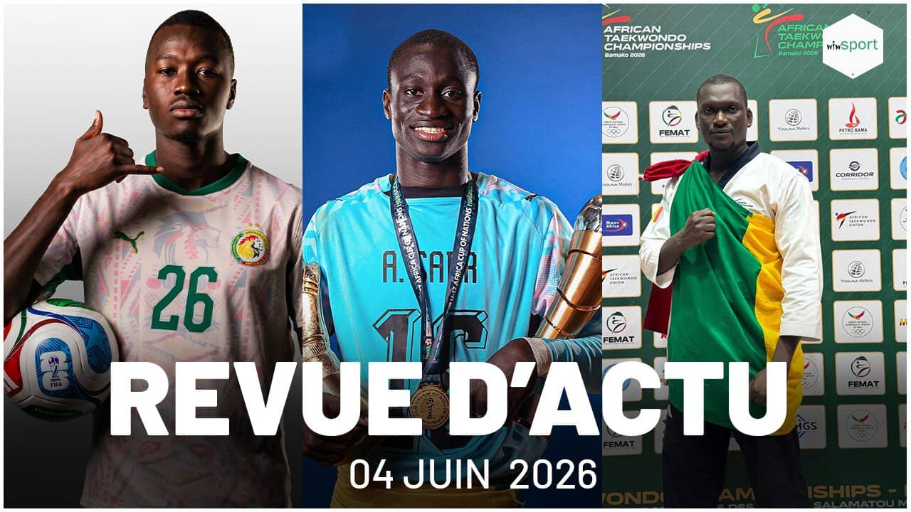 CDM 2026 : Le Sénégal en blanc tous ses matchs de poule, Les Champions U17 récompensés, Taekwondo - wiwsport