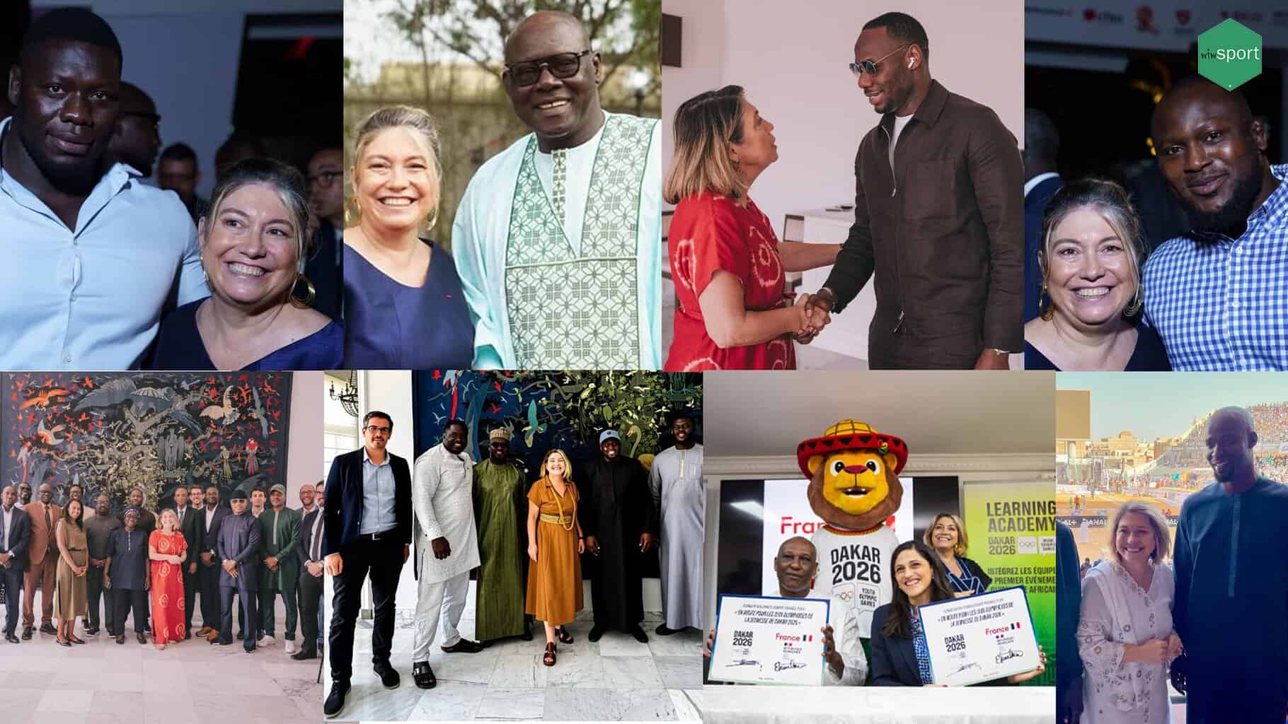 Au-delà de Sénégal-France, Christine Fages livre sa vision du sport, de la jeunesse et de la diplomatie « Le sport est un élément essentiel de la vie des Sénégalais » - wiwsport
